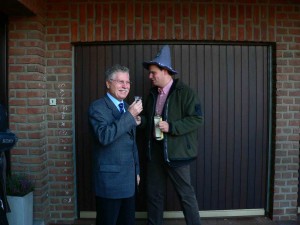 Der neue und der alte Bürgermeister von Raesfeld